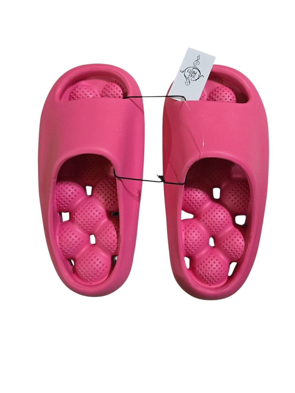 Women's Pink Foam Slide Sandals